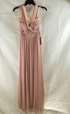 Birdy Grey Women's Chicky Convertible Gown Dusty Rose Bridesmaid Dress S NWT
