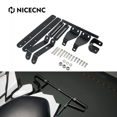 Aluminum Wide Grab Bar Rear Luggage Support Kit For Yamaha Raptor 700 700R SE