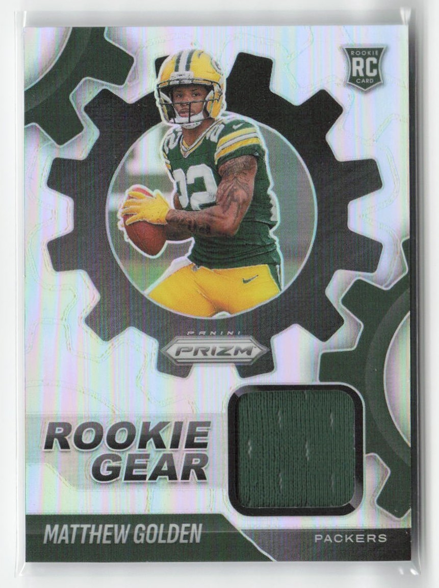 2025 Panini Prizm #RGR-MGN Matthew Golden Rookie Gear | eBay