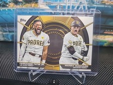 2025 Topps Dynamic Duos #DD-9 Fernando Tatis Jr / Manny Machado - Padres