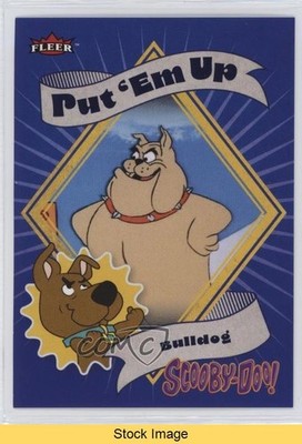 2024 Fleer Scooby Doo Put 'em Up! Stickers Bulldog #27 READ 0t02