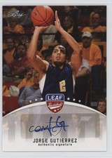 2012 Leaf Base Jorge Gutierrez #BA-JG1 Auto 5c2