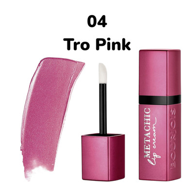 Bourjois Rouge Edition Velvet Metallic Liquid Lipstick 04 Tro Pink
