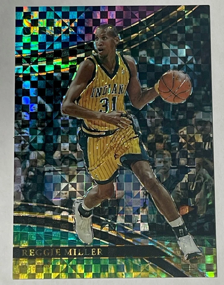 Reggie Miller/25 Courtside Tie-Dye Prizm 2017-2018 Panini Select Foto 2 de 4