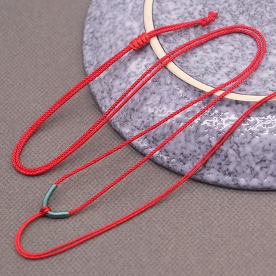 10 Pcs Weave Jade Cord String Necklace for Pendant Chain Adjustable 12 Colors ﻿