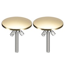 2Pcs Kitchen Sink Hole Covers Zinc Alloy Fauc...