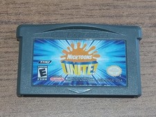 Nicktoons Unite! (Nintendo GBA, 2005) Cart Only
