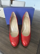 Stuart Weitzman - Platswoon - Red Quasar - High Heels - M9.5