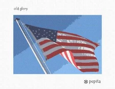 Old Glory Needlepoint Kit or Canvas