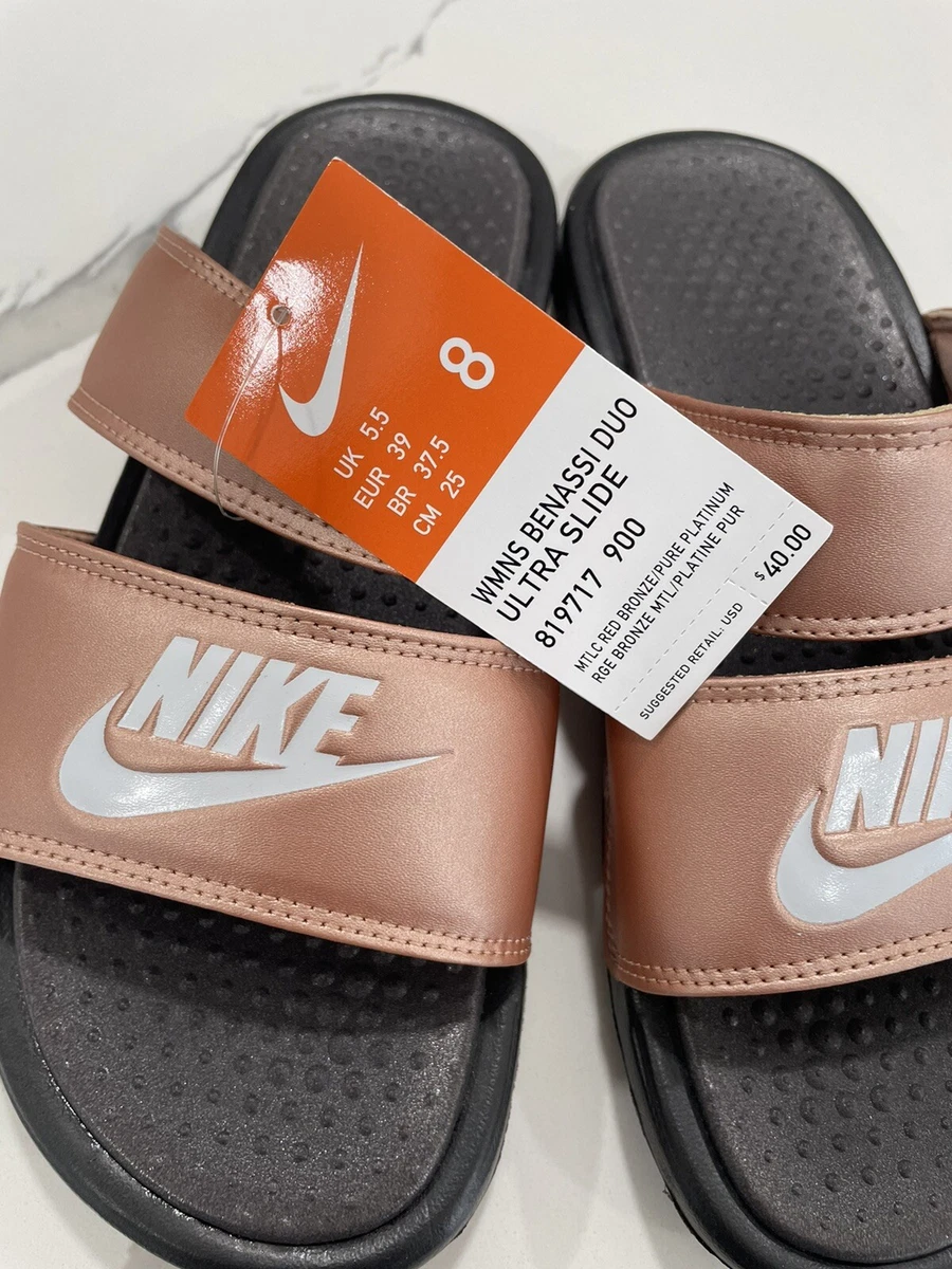 Nike benassi duo ultra slide red sale