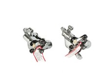 Juin Tech R1 Road Cyclocross Gravel Bike Hydraulic Disc Brake Set Gray