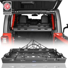 Interior Cargo Rack Storage Luggage Basket Fit 2018-2025 Jeep Wrangler JL 4-Door