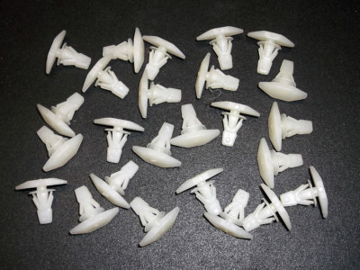 Mopar Door Weatherstrip Clips- Fits 3/16