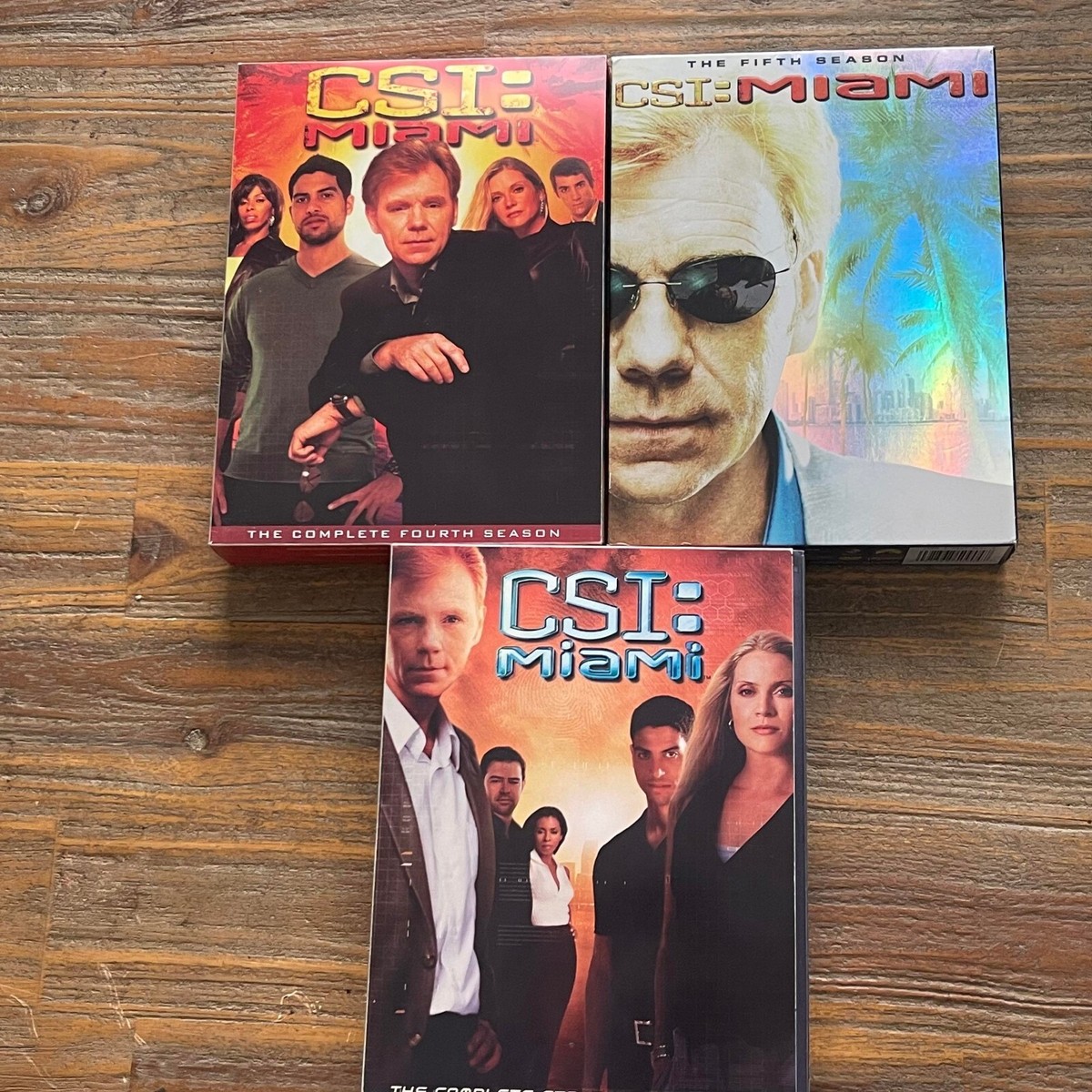 DVD「CSI:マイアミ シーズン4 コンプリートDVD-BOX-1〈5枚組