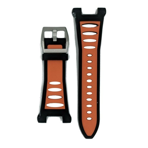 Cinturino Orologio Uomo New Tremila in Silicone Nero Arancio -  CIN0550BKORSIA0 | eBay