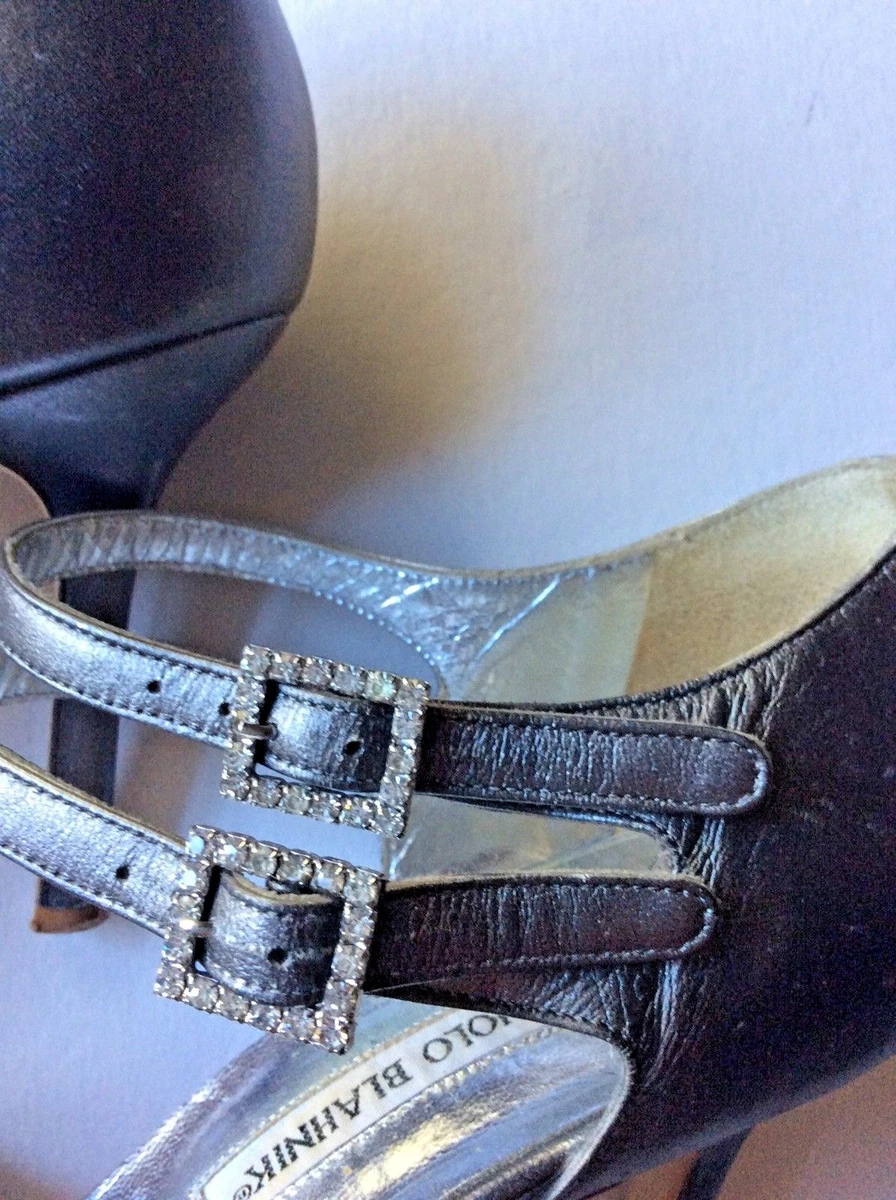 Gunmetal silver shoes sale
