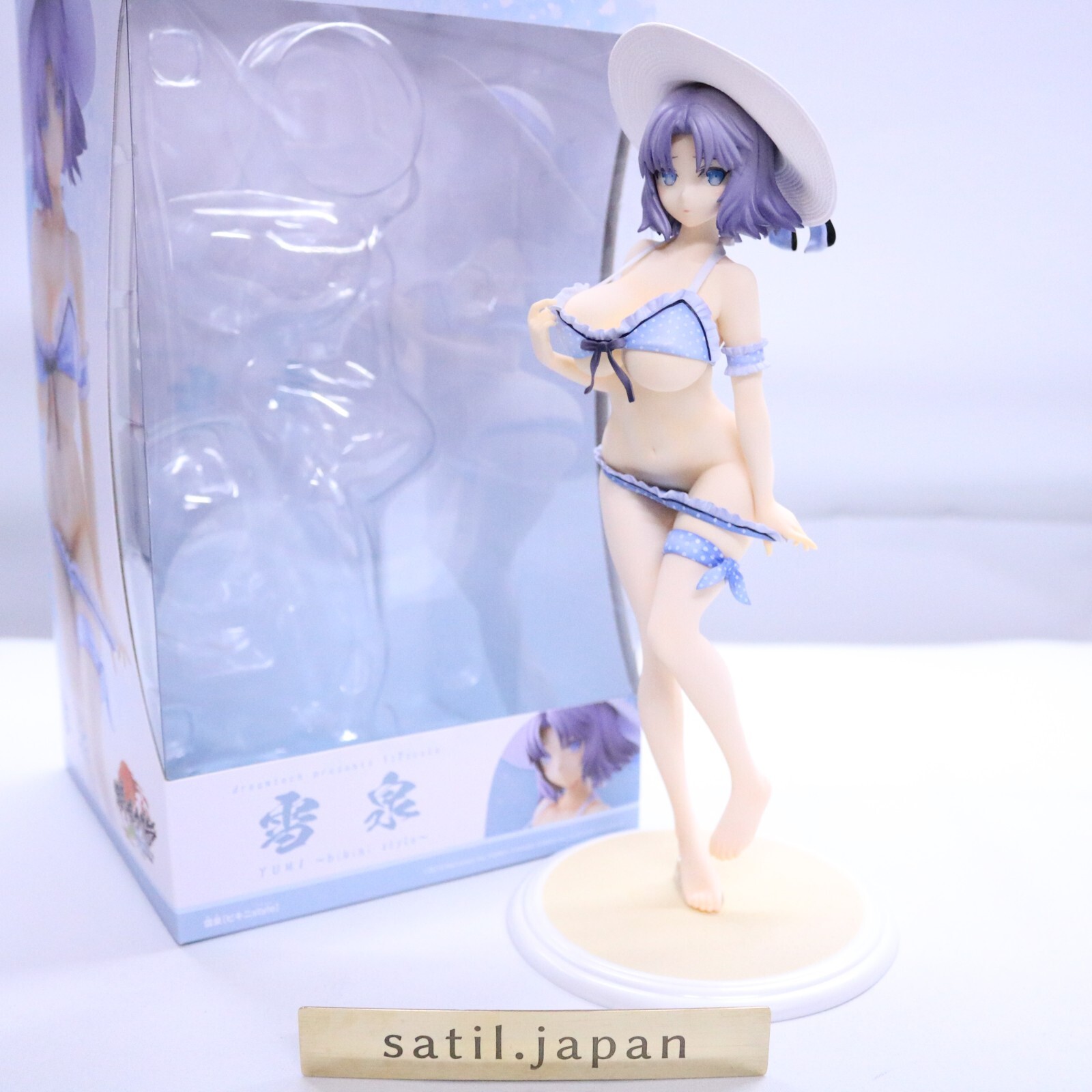 [USED] WAVE Dream Tech Senran Kagura SHINOVI MASTER Yumi Bikini style 1/7 Figure