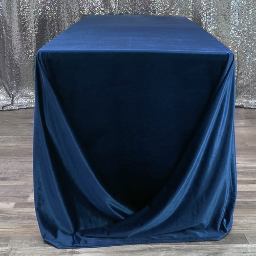 90 x 156 Inch Rectangular Velvet Tablecloth, Silky Tablecloth for Parties - Picture 25 of 89