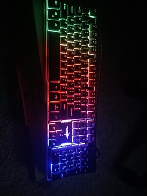 Skytech Gaming Classic RGB Gaming Mouse & Keyboard Combo, color Black