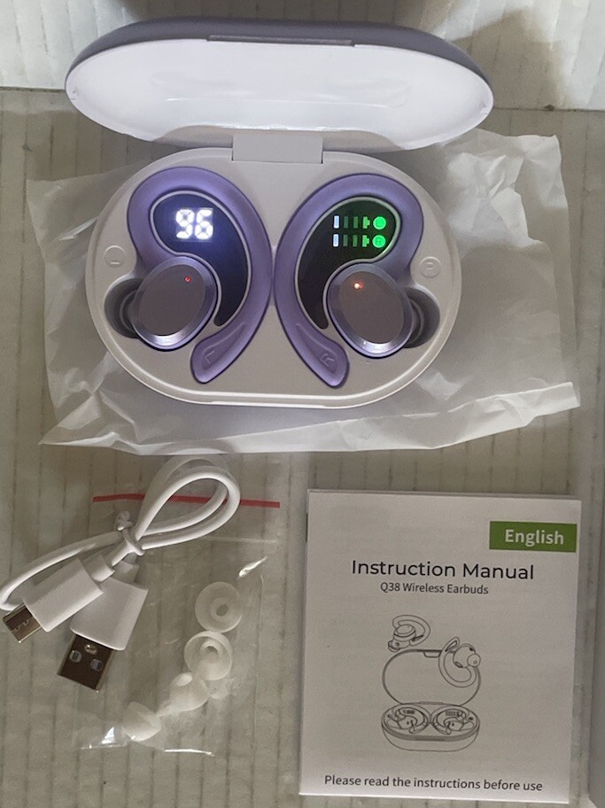 Wireless Bluetooth Earbuds with Noise Cancellation & Deep Bass  -image