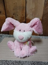 Adorable 12  Goffa Talking Pink Bunny Animated Plush Stuffed Animal