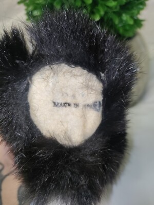RARE Vintage Rushton rubber face Skunk Plush Toy Collectible 6
