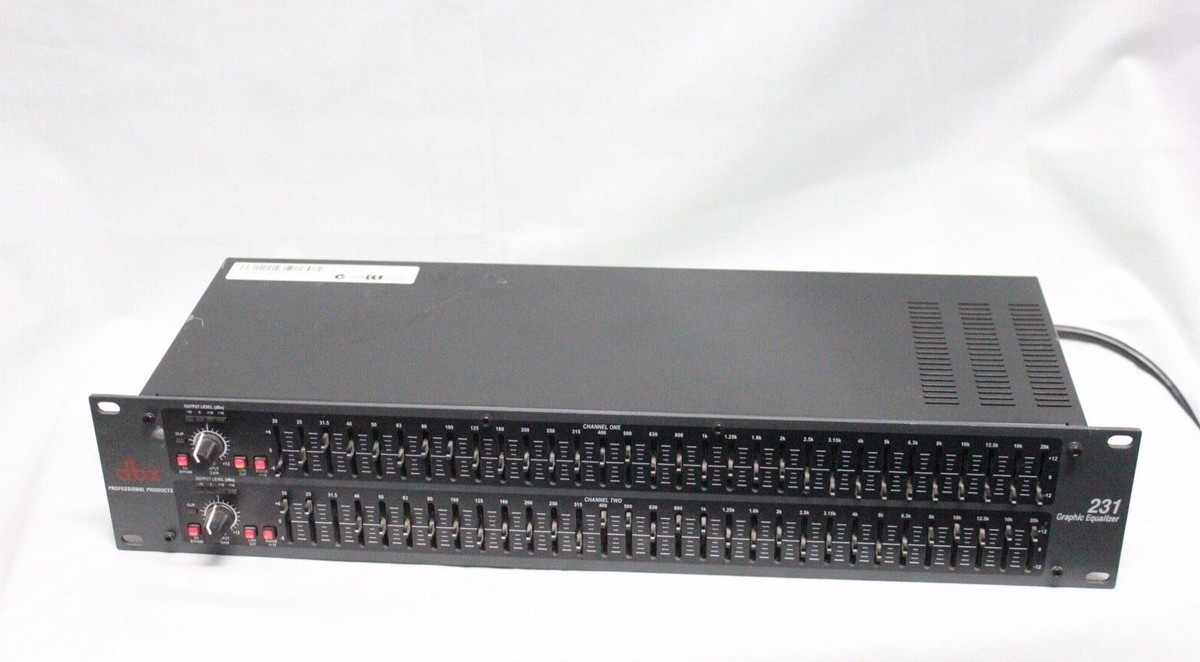 DBX 231 Professional Graphic EQ Equalizer Rack Unit | eBay