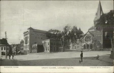 Norwich CT Union Square South c1905 UDB Postcard