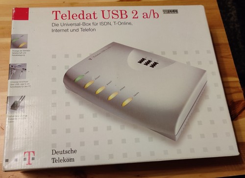 Teledat USB 2 a/b,die Universal-Box für ISDN, T-Online,Internet und Telefon!! - Bild 2 von 6