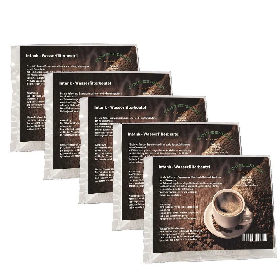 Intank Filterbeutel Wasserfilter für Wassertank Universal einsetzbar 5 Stück
