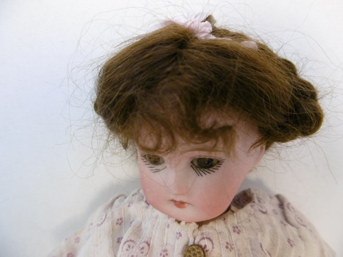 PETITE POUPEE ANCIENNE TETE BISCUIT FLEISCHMANN - Ht 29 - Picture 4 of 11
