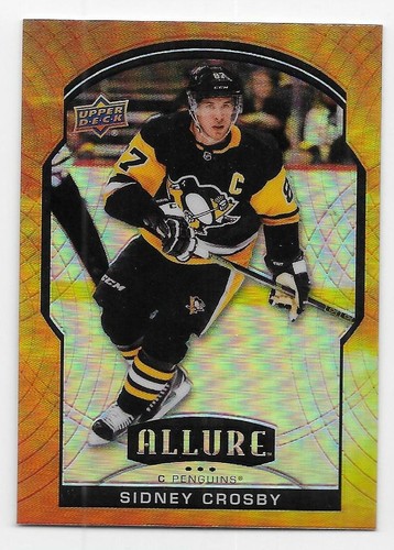 20/21 UPPER DECK ALLURE SUNSET PARALLEL Hockey (#1-100) U-Pick From List - Picture 70 of 98