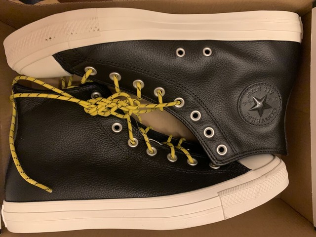 converse dark citron