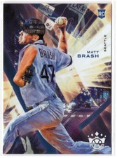 2022 Panini Diamond Kings MATT BRASH ROOKIE 1 Seattle Mariners