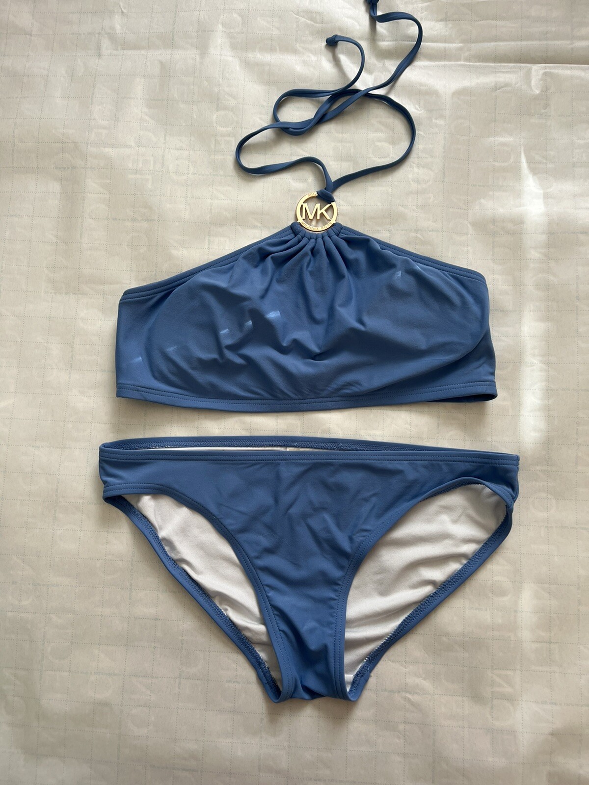 Michael Michael Kors Baby Blue Bikini Set size M Gem