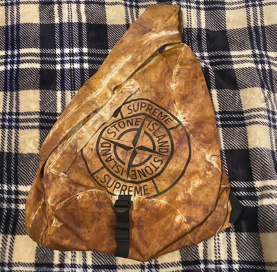 Supreme stone Island shoulder bag | eBay UK