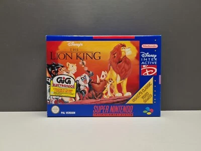 THE LION KING - SUPER NINTENDO - SNES PAL EUR OVP CIB - NEW & UNBESPIELT UNUSED - Bild 1 von 4