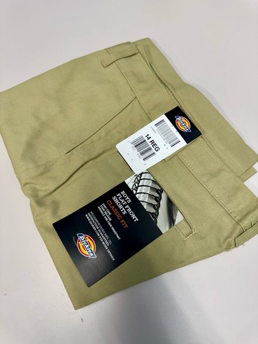 Dickies Boys' School Uniform Short, Khaki - Picture 2 of 5