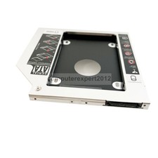 2nd HDD SSD Hard Drive Caddy Adapter Tray for Dell Latitude E6540 E6430s E6430u