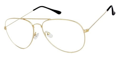 Gucci GG0432S 001 Aviator Sunglasses - Gold\\Transparent NEW AUTHENTIC GUCCI GG0432S 001 GOLD CLEAR PILOT SUNGLASSES  main image 4
