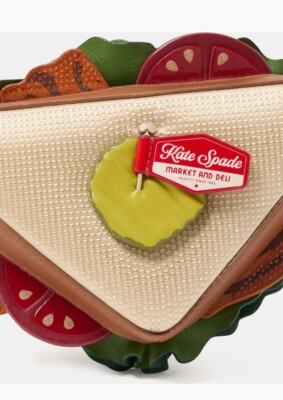 Kate Spade★素敵!Glamwich Sandwich MINI Crossbody Bag NWT Kate Spade Glamwich Sandwich Embellished Micro Crossbody