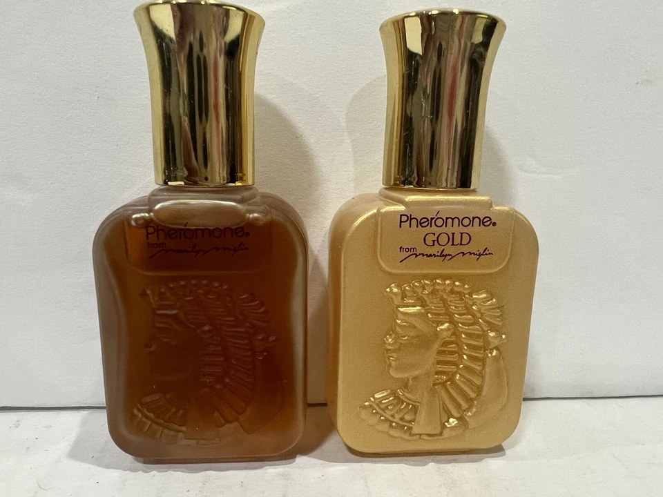 4 eau de parfum Marilyn Miglin feromonas para mujer 0,50 oz jazmín/oro/medianoche/o Foto 3 de 3