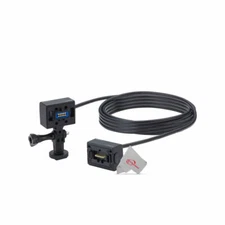 Zoom ECM-6 19.7' Extension Cable with Action Camera Mount for H8, H6, H5, F8, Q8
