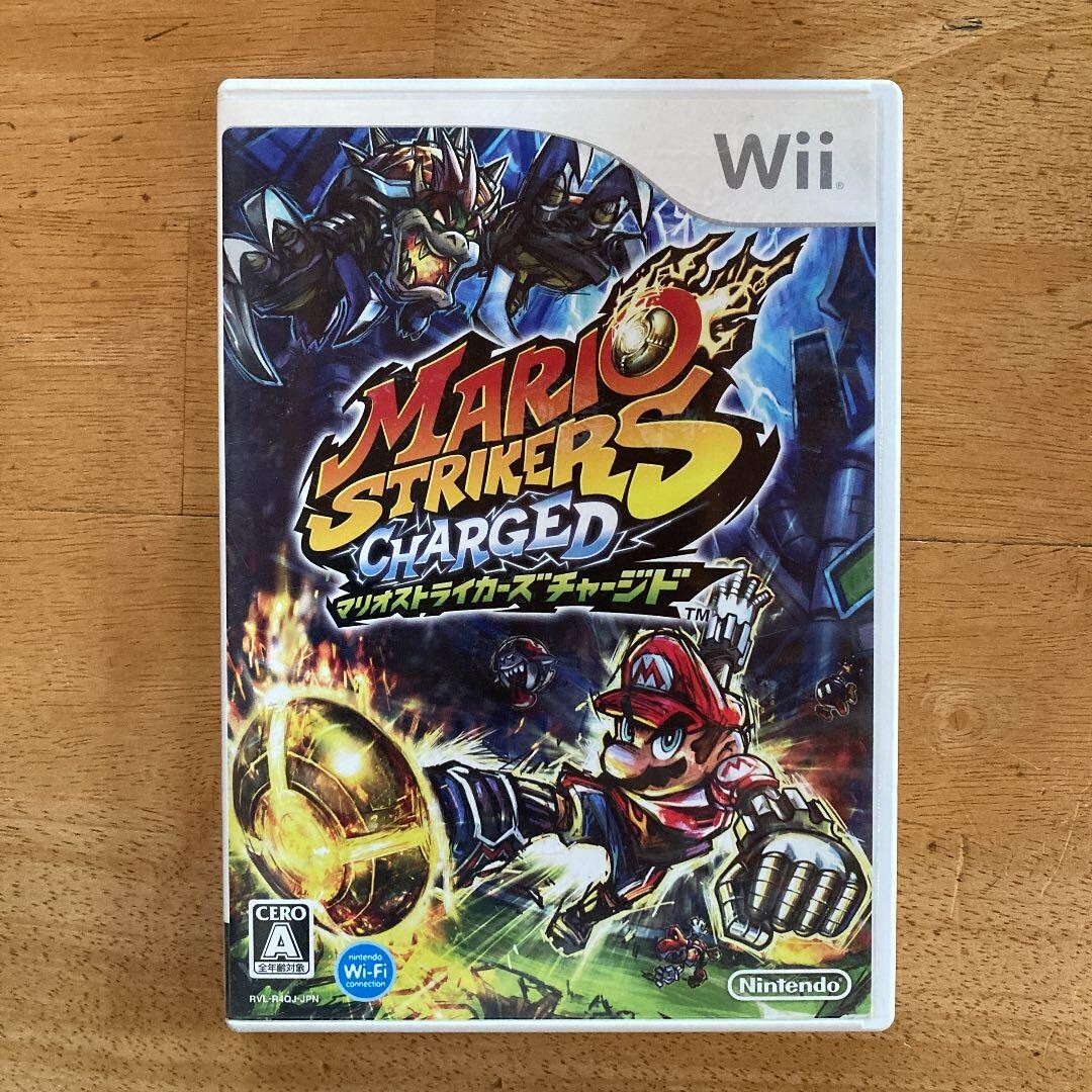 Mario Strikers Charged Nintendo Wii Japanese Tested