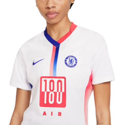 NIKE WOMENS CHELSEA FC AIR MAX REPLICA JERSEY SIZE SMALL NWT $90