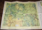 Vintage 1965 Wyoming Oil Gas Service Station Travel Road Map 75th Anniversary — photo 4