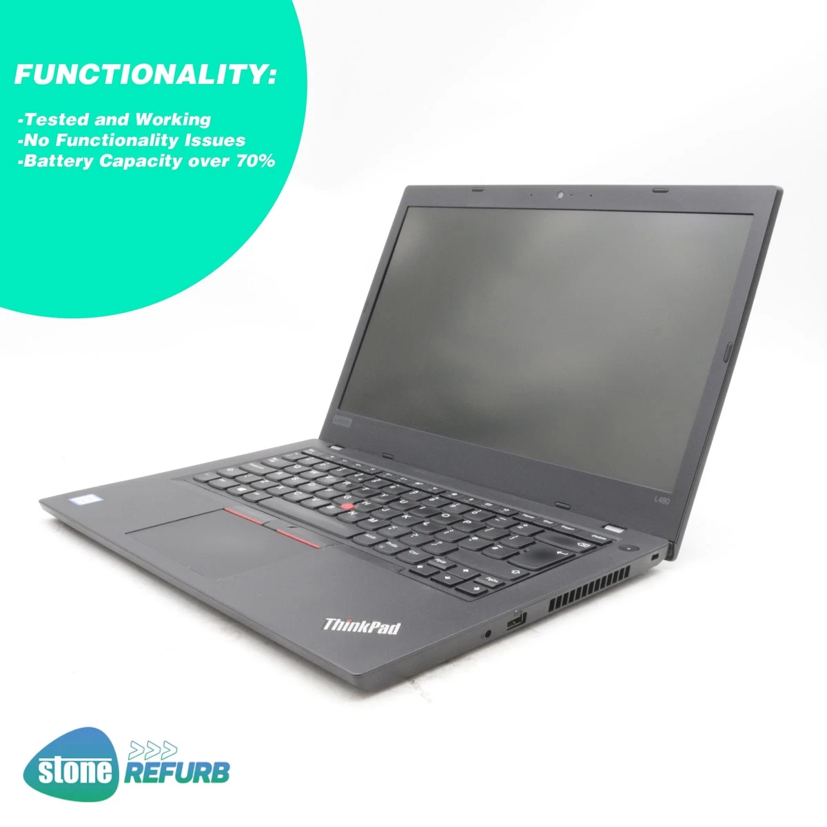 Lenovo ThinkPad L480 Intel Core i5 8250U 8GB RAM 128GB SSD