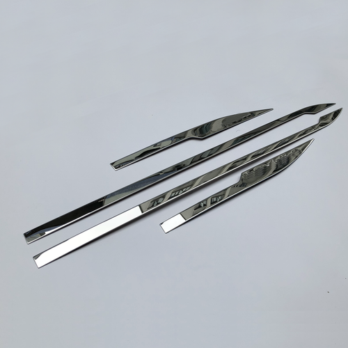 Steel Chrome Accessories Body Side Molding Cover Trim 4pcs For Volvo XC60 18-20 - Foto 4 di 8