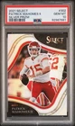 2021 Select Patrick Mahomes Silver Prizm PSA 10 Field Level Rare