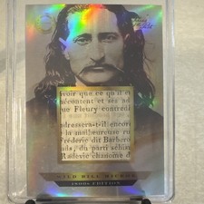 2024 Pieces of the Past 1800s Edition WILD BILL HICKOK Authentic Relic #143